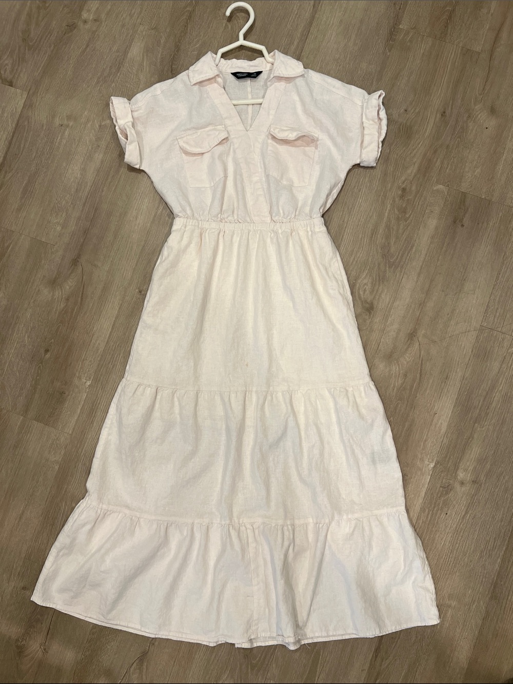 Simply Vera Vera Wang ivory Tiered Maxi Dress